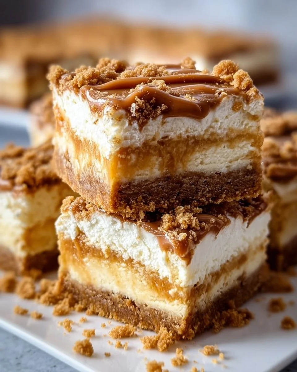 Butterscotch Kekscheiben Käsekuchen Riegel ganz einfach