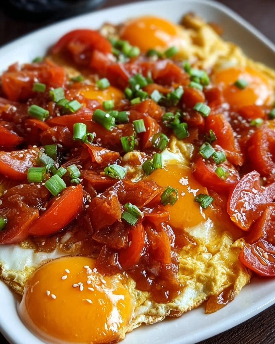 Einfache Tomaten-Ei-Rezept