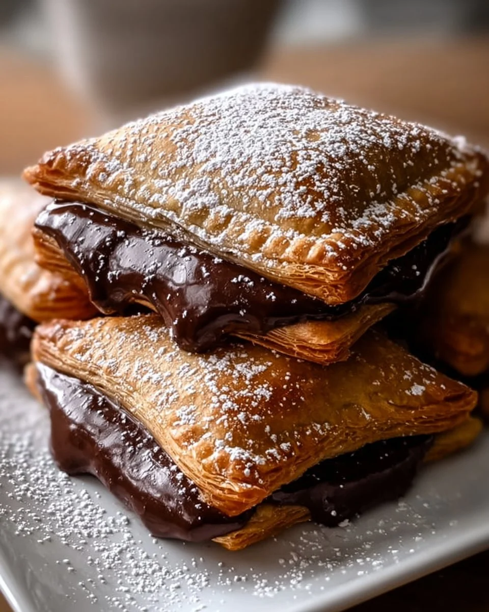 Schokoladenfudge Pop-Tarts Rezept
