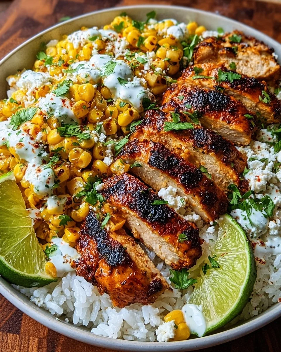 Street Corn Hühnchen Schalen