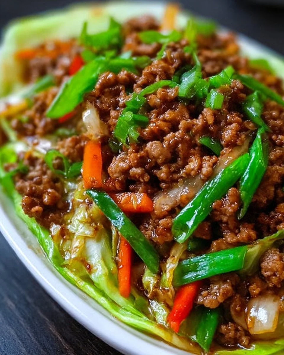 Chinakohl mit Hackfleisch Rezept für 4 Personen