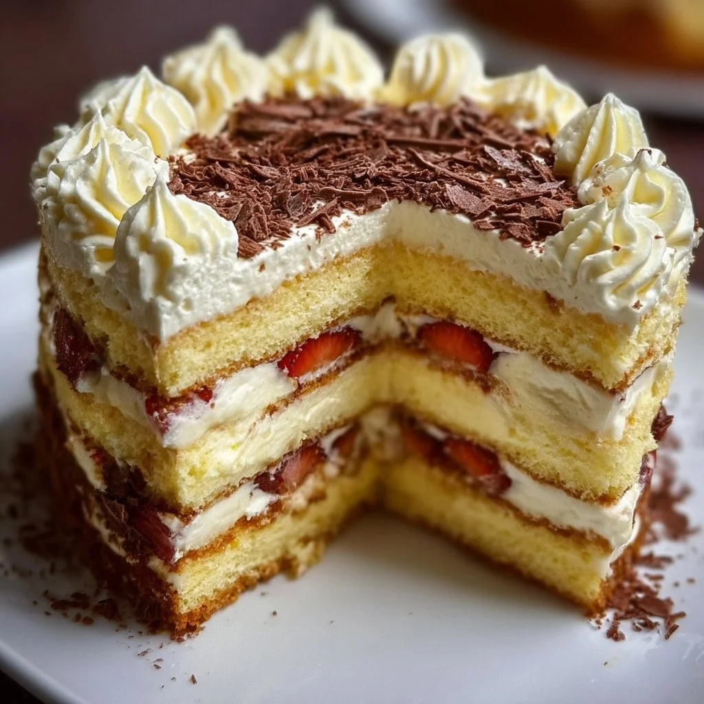 Leckerer Sahnekuchen aus Italien Rezept