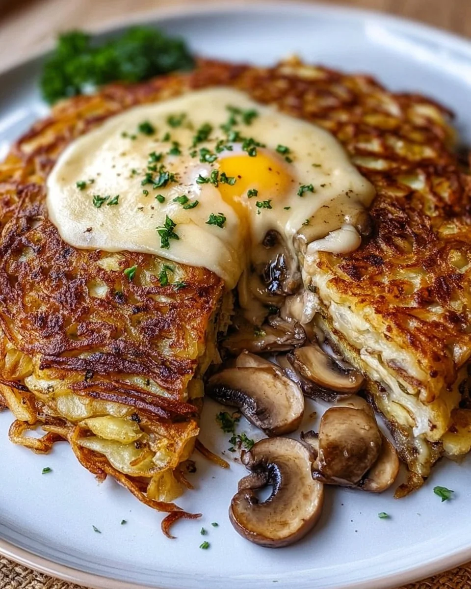 Mozzarella Rösti Rezept