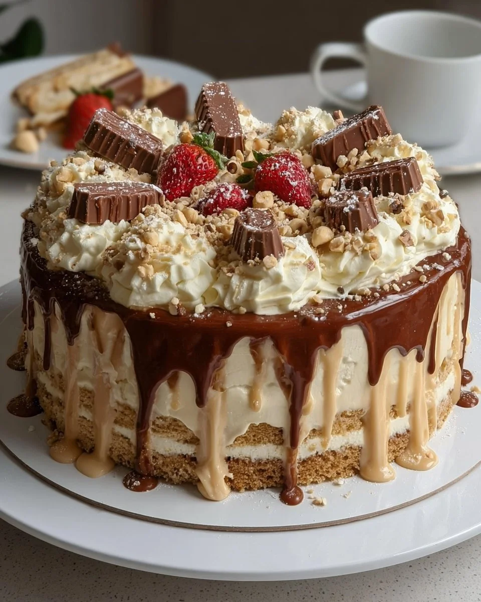 Weiße Bueno-Torte Rezept für 8 Personen