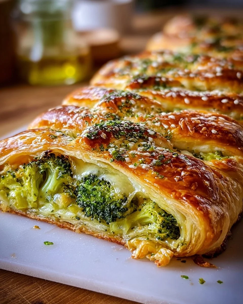 Brokkoli-Käse-Strudel