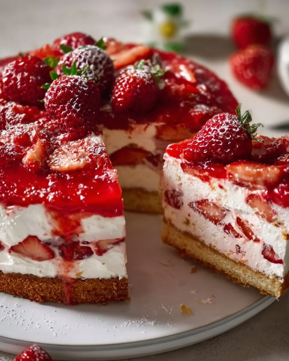 Erdbeertorte ohne Gelatine Rezept