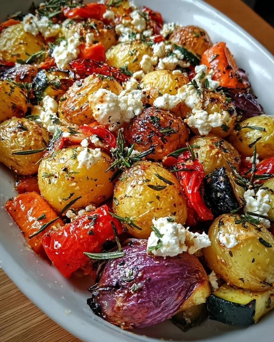 Feta Kartoffeln Ofengemüse