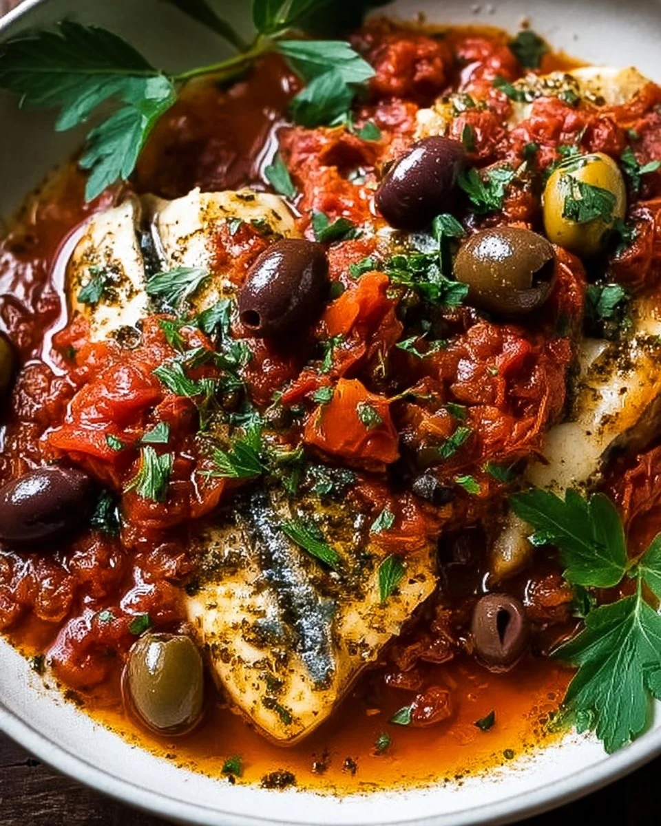 Fisch Puttanesca – Schnelles italienisches Abendessen