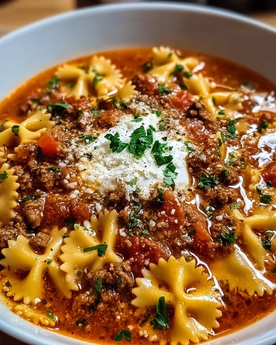 Lasagne-Suppe