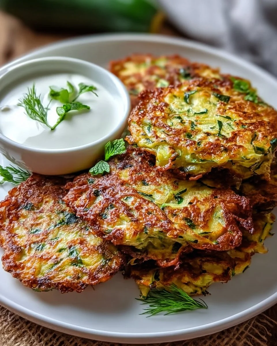 Libanesische Zucchini-Puffer