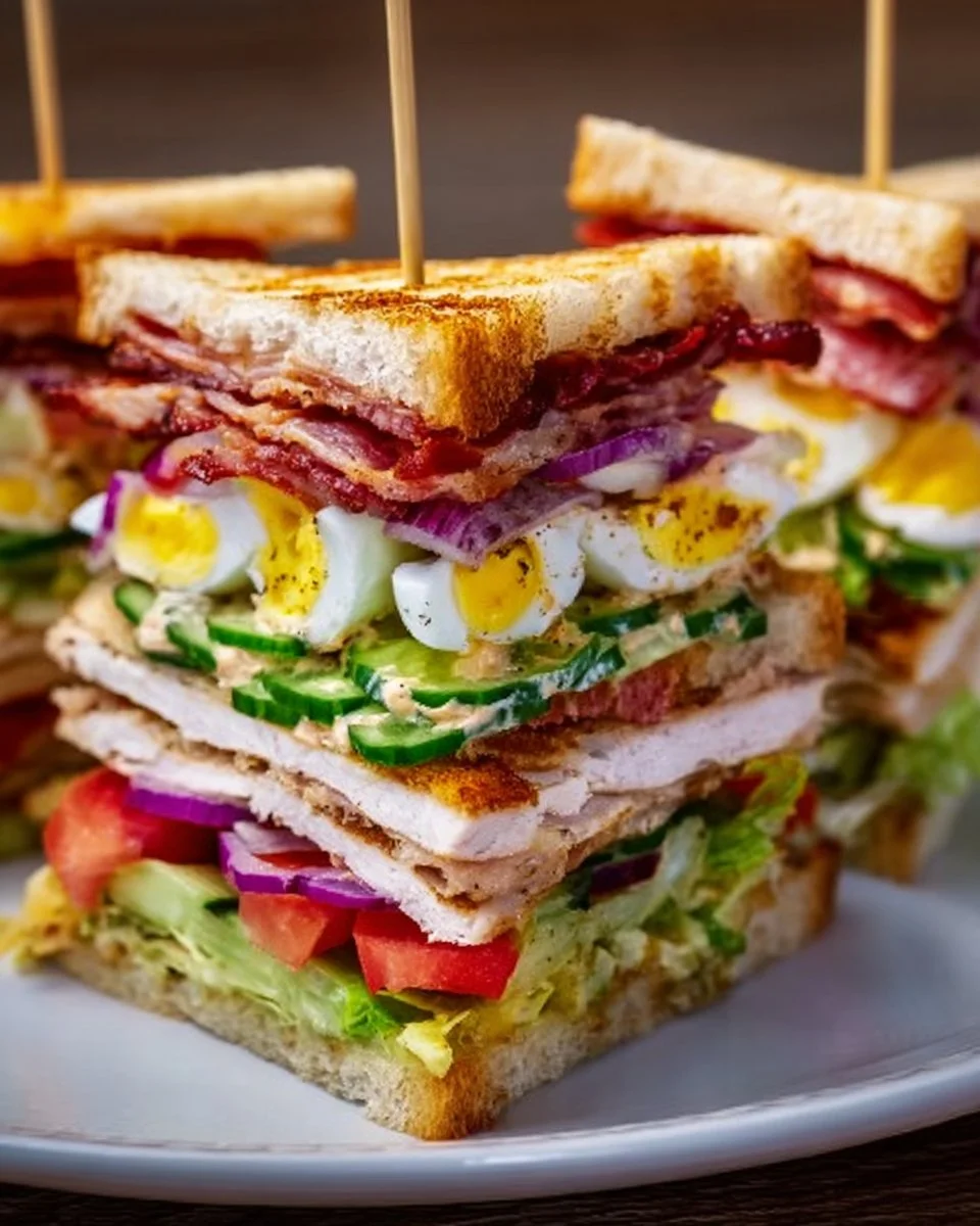 New York Club Sandwich ganz einfach!