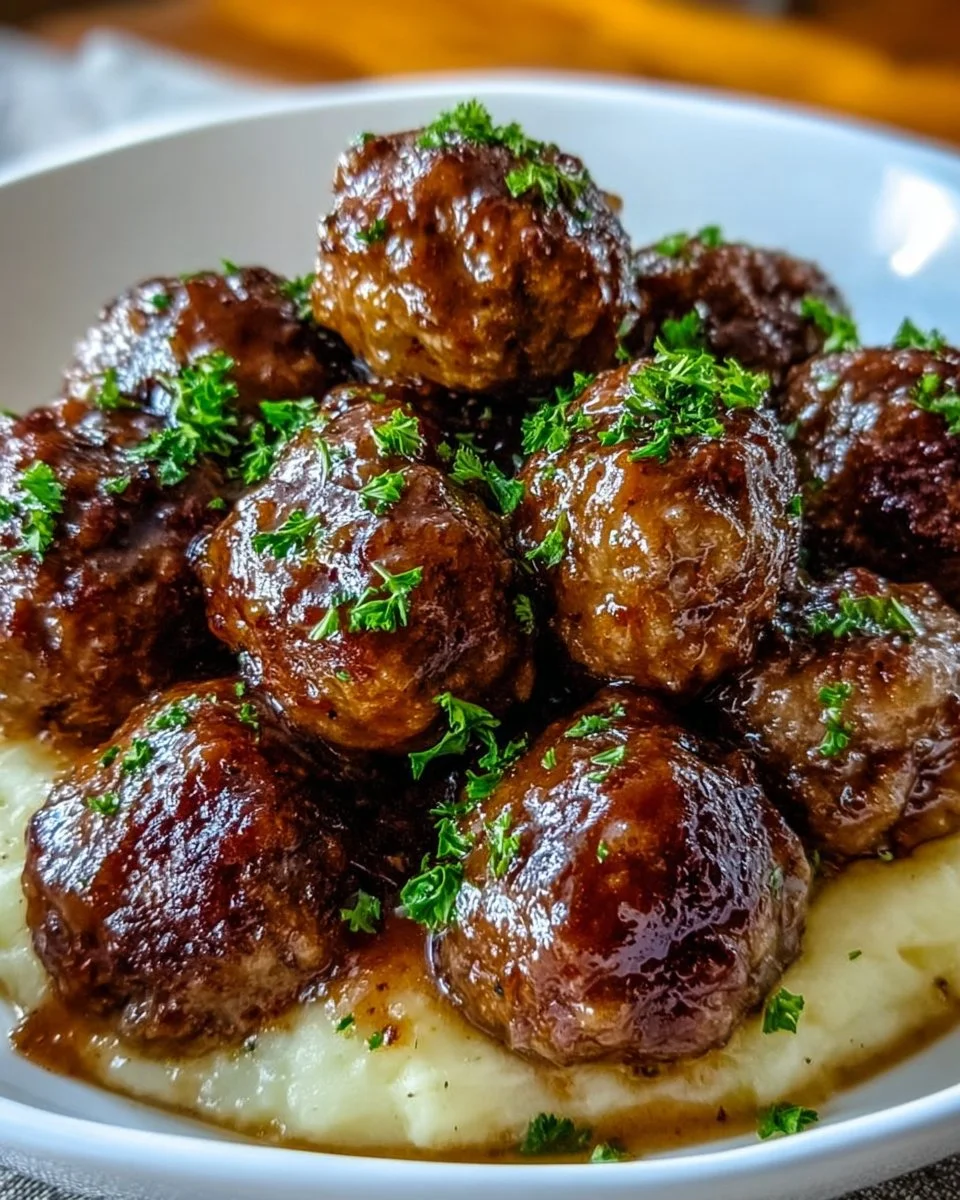 Salisbury Steak Fleischbällchen