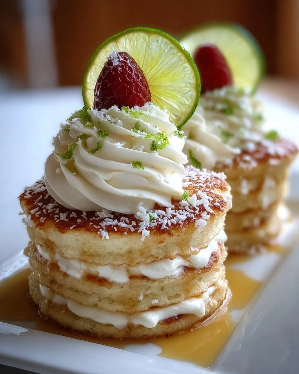 Süße Kokosnuss- Cremepfannkuchen Rezept