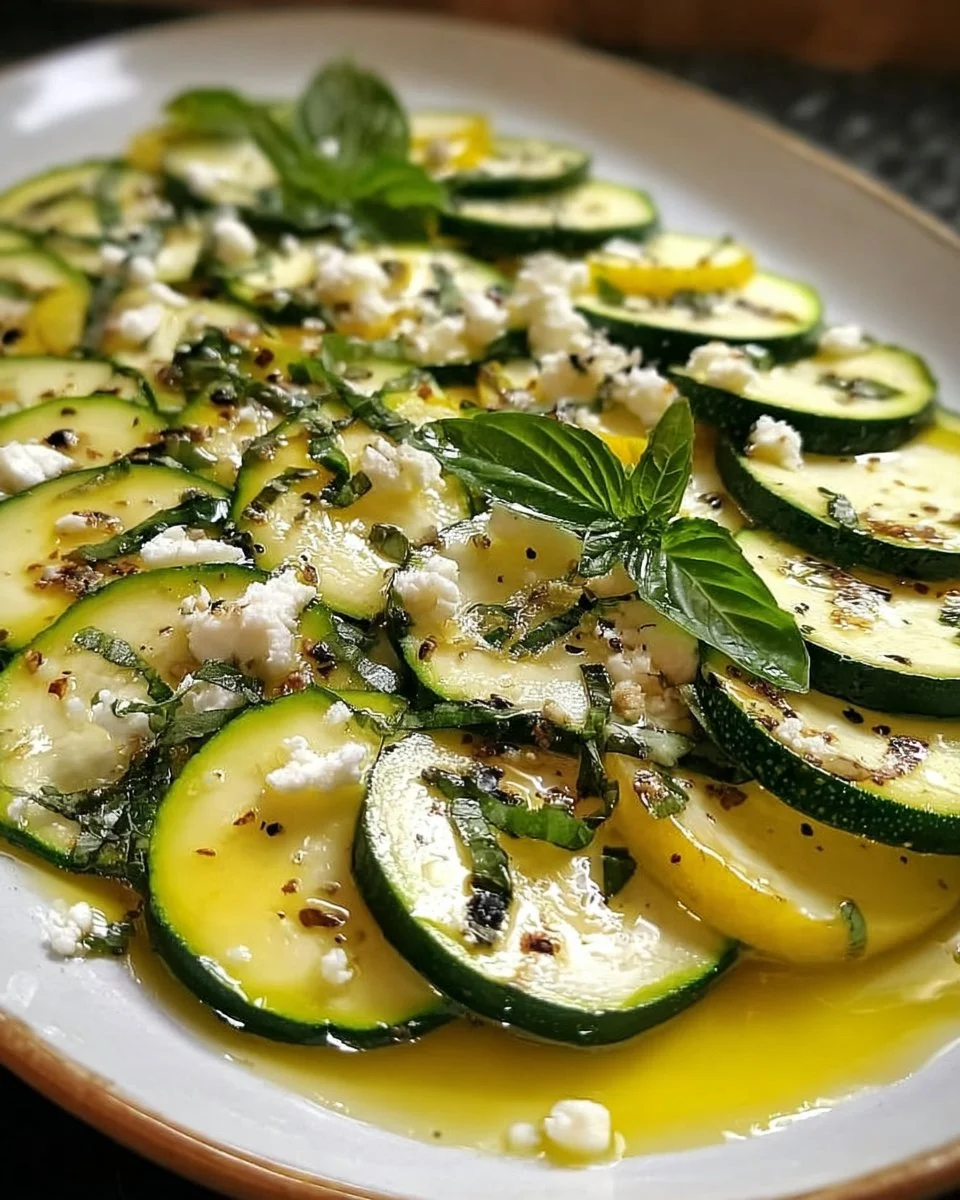 Zucchini-Carpaccio