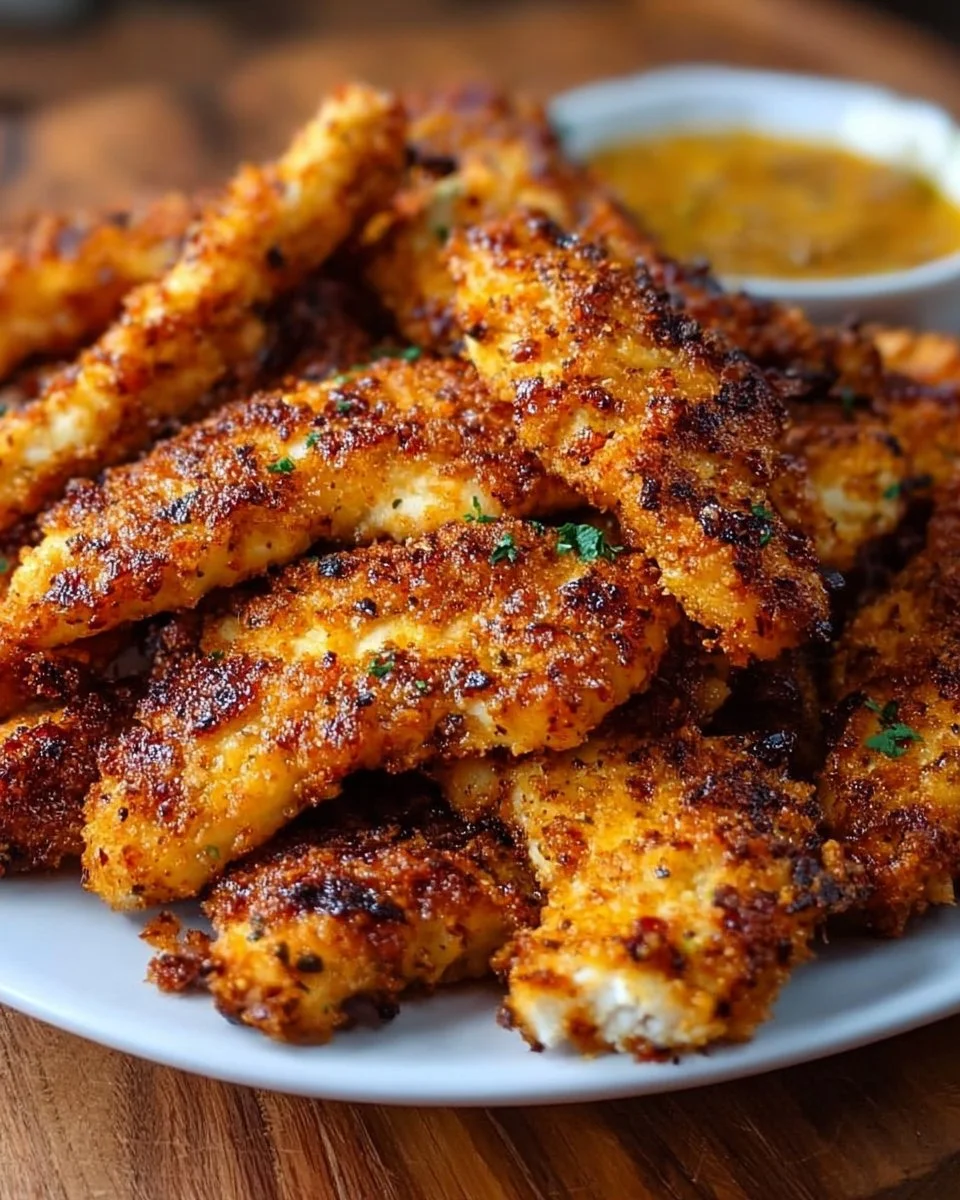 Air Fryer Chicken Strips einfach zubereiten!