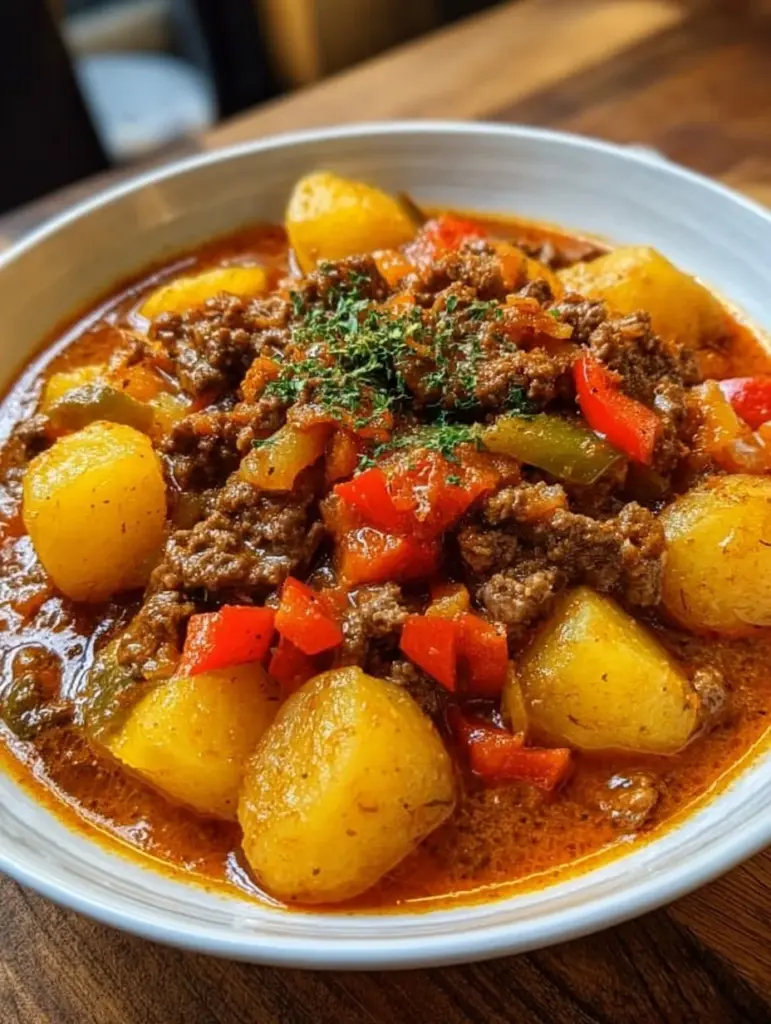 Delikates Bauerntopf Gericht mit frischen Zutaten und traditionellem Rezept.