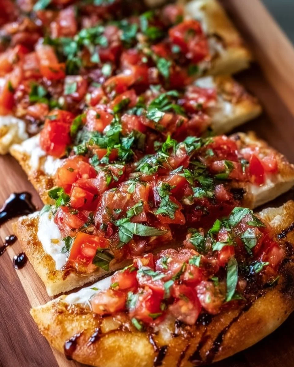 Bruschetta Pizza einfach selber machen