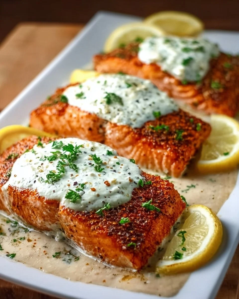 Cremiges Lachsfilet aus dem Ofen – saftig &amp; einfach
