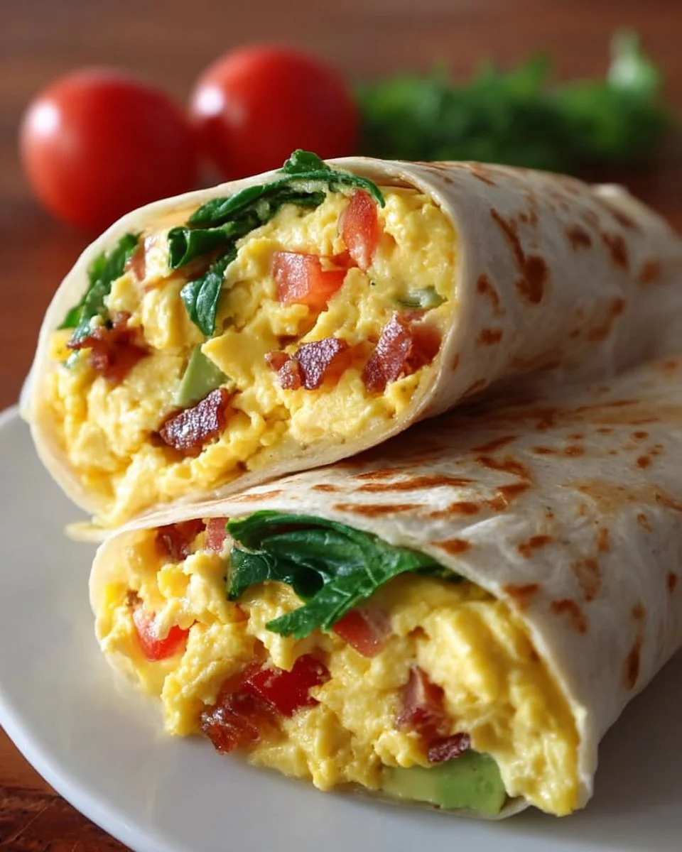 Rührei-Wraps – Schnelles Frühstück zum Mitnehmen