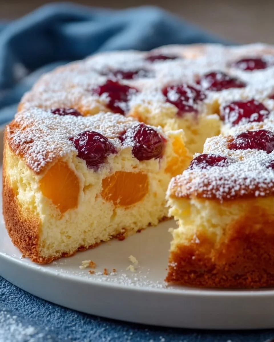 Schmandkuchen vom Blech – cremig, fruchtig &amp; einfach gut