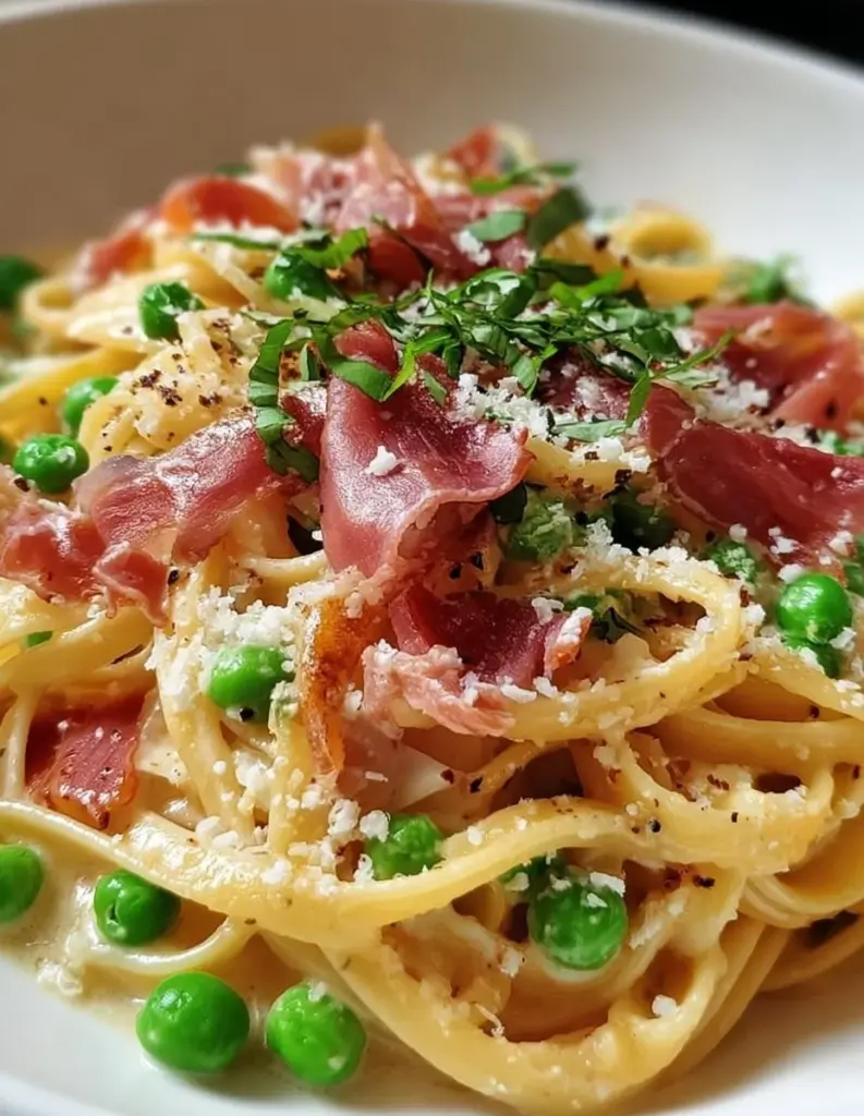 Leckere Schnelle Prosciutto Pasta für schnelle Abendessen