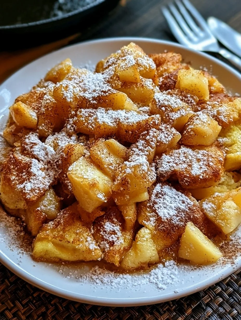 Apfel Zimt Kaiserschmarrn