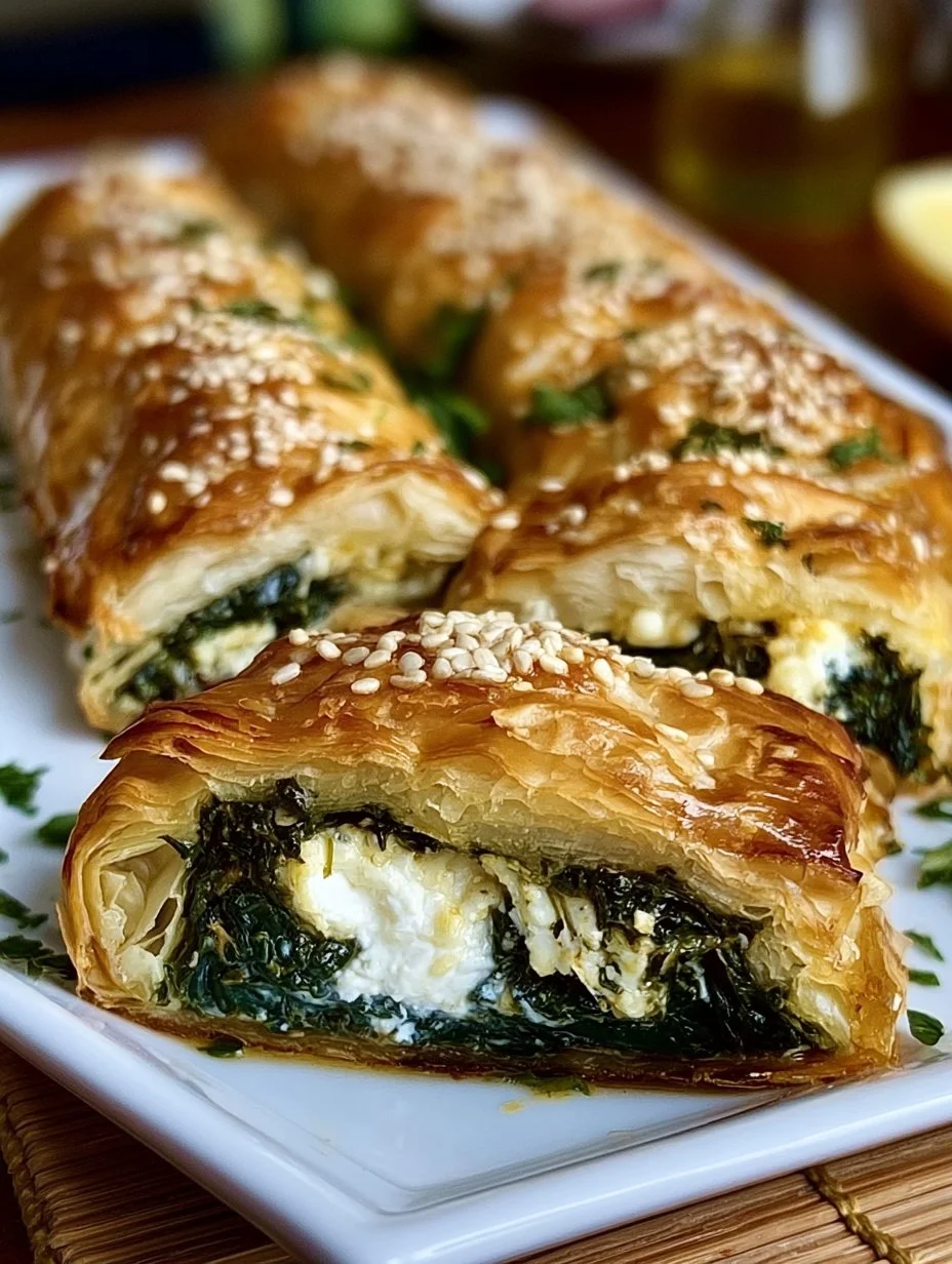 Börek mit Spinat und Feta