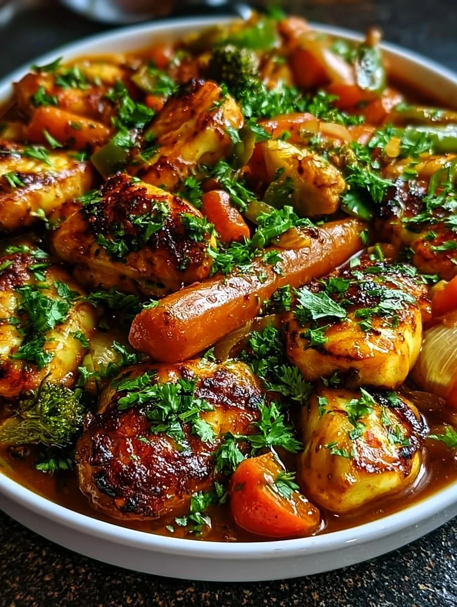 Einfaches Eintopf Halloumi Curry
