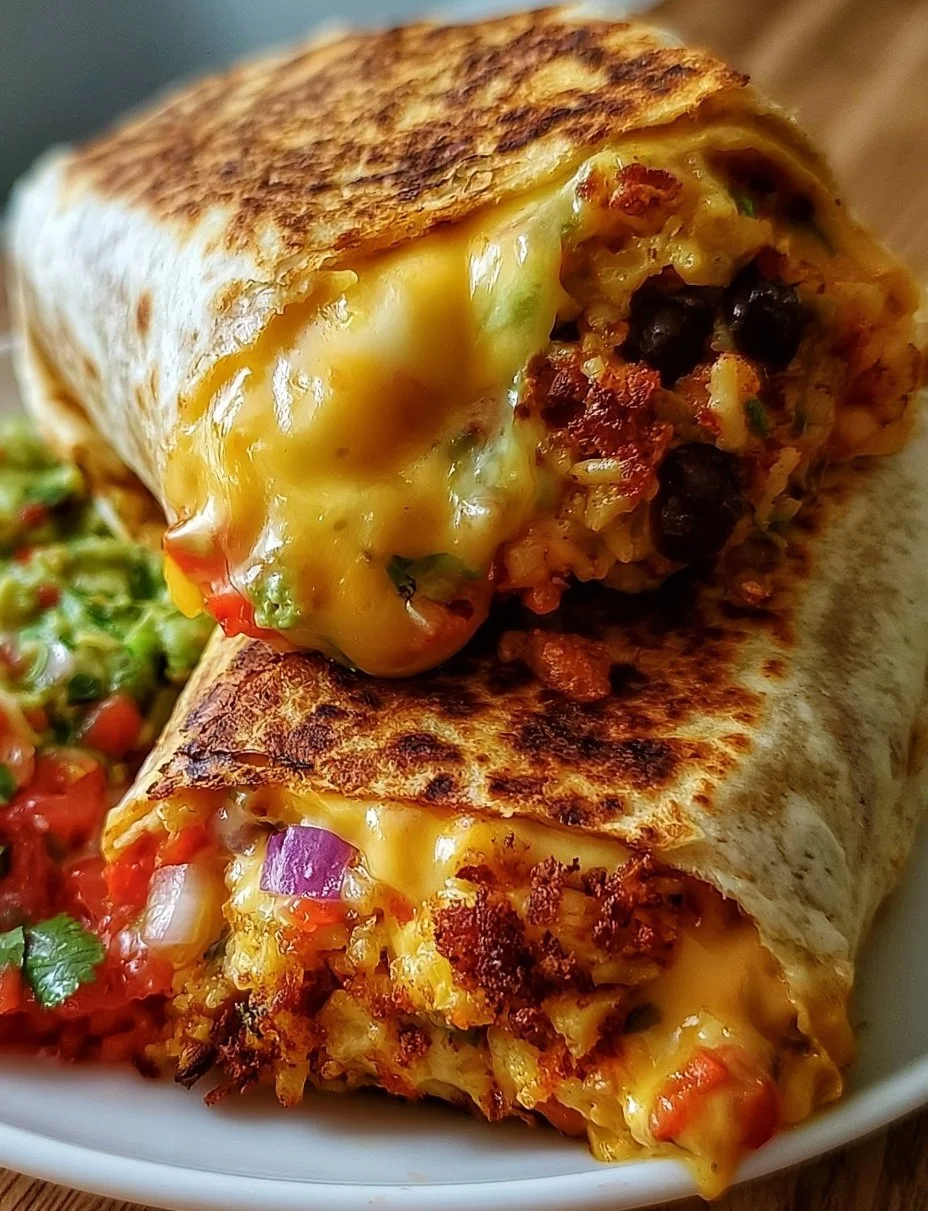 Gegrillter Käse Burrito