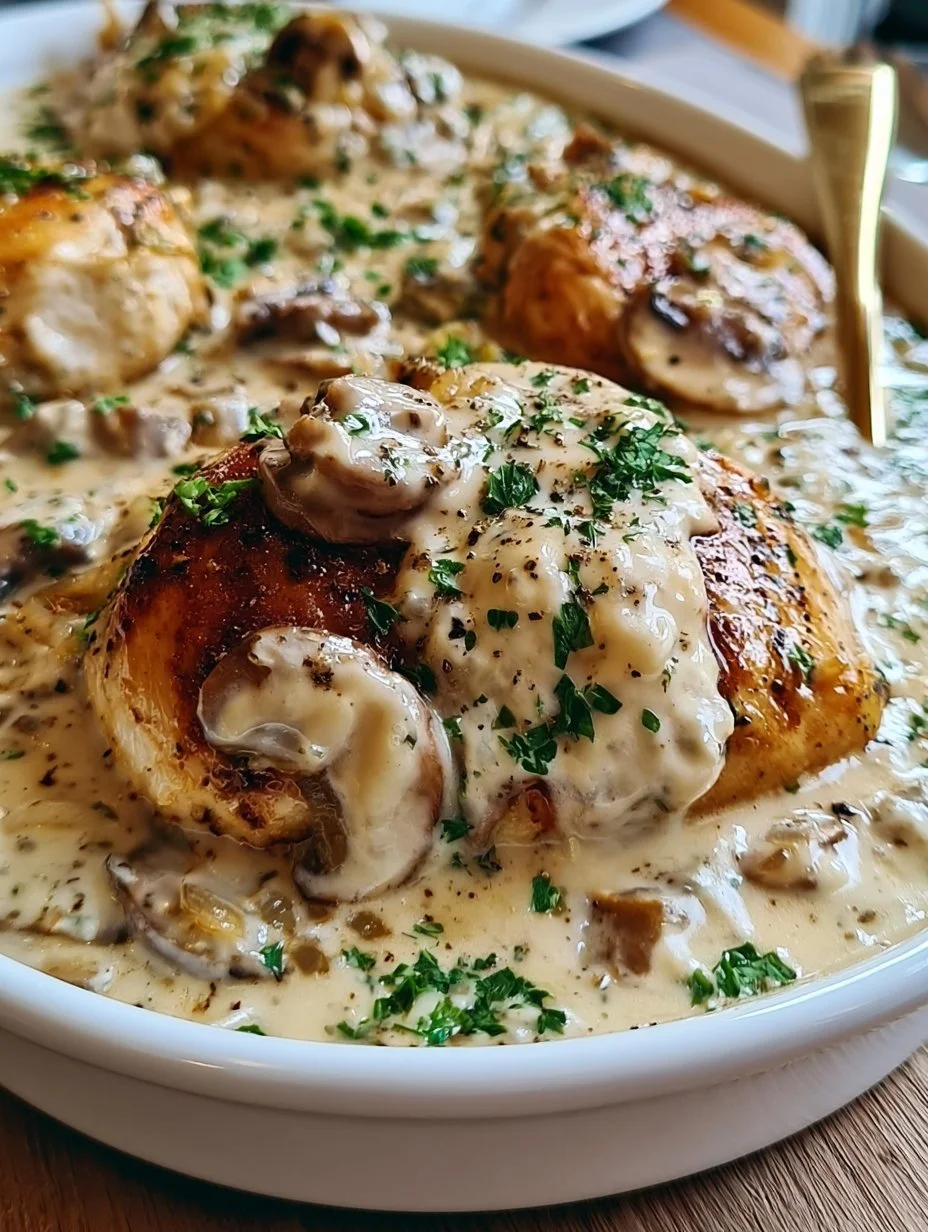 Hähnchen in Frischkäsesauce