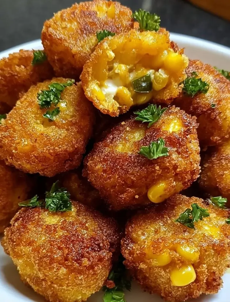 Leckere Jalapeño-Maisnuggets für Snacks und Partys