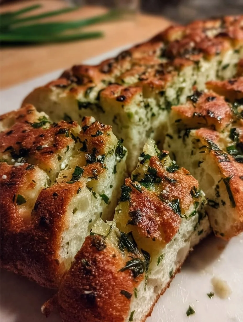 Knuspriges Bärlauchbrot