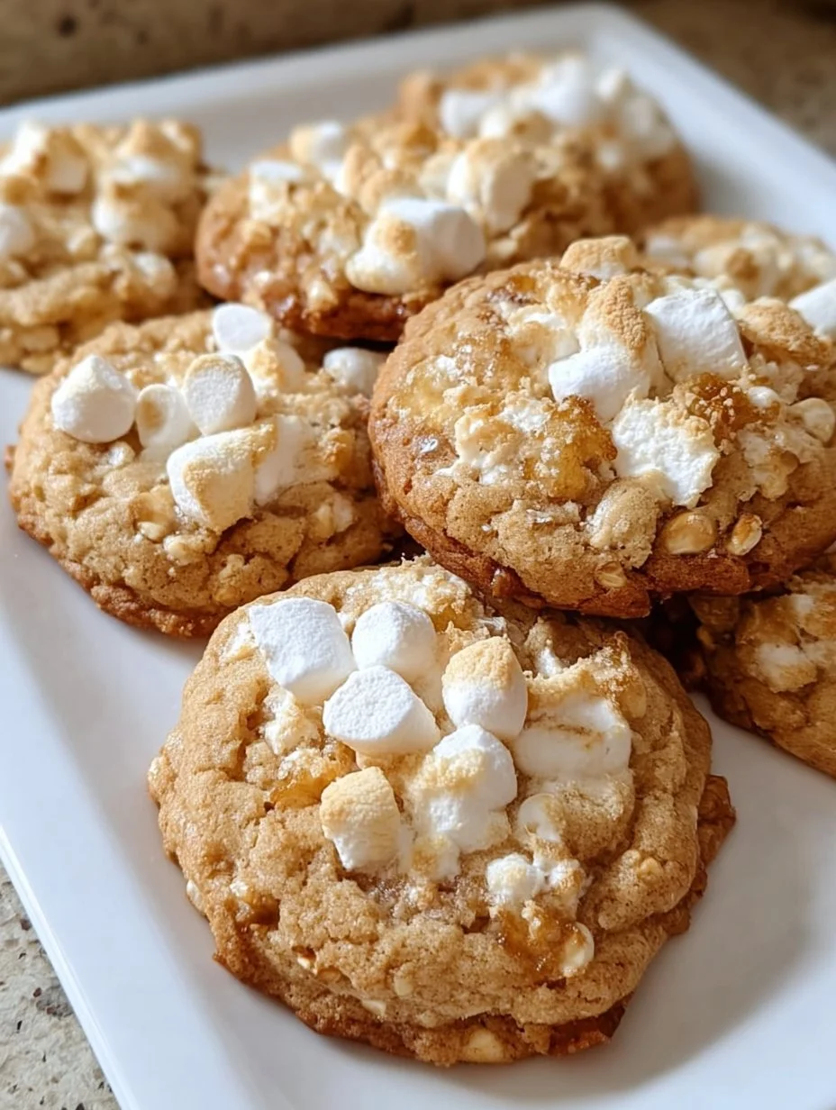 Marshmallow Crispy Kekse