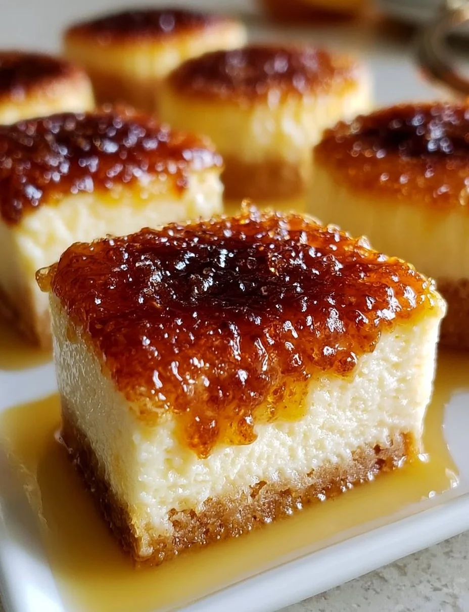 Mini Crème Brûlée Käsekuchen