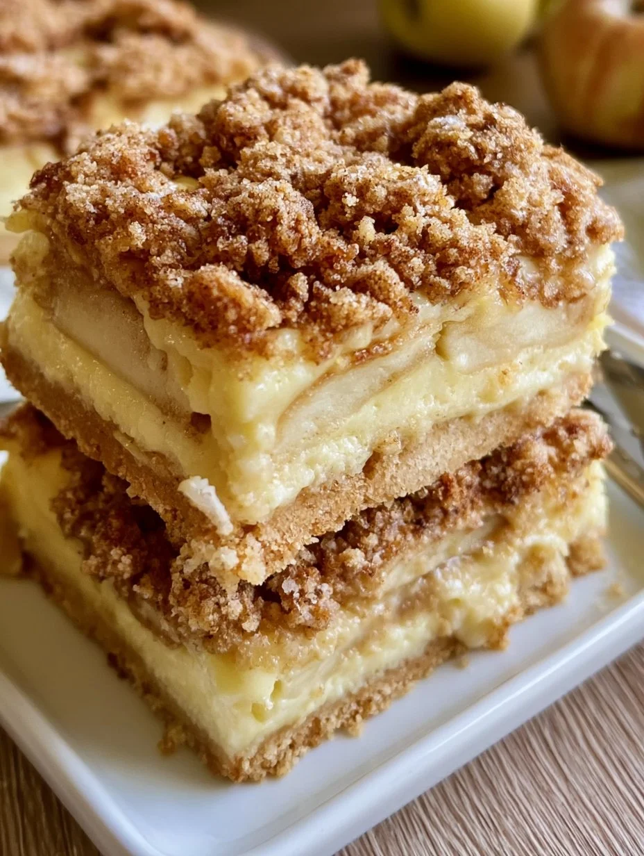 Apfelkuchen vom Blech mit Pudding und Streuseln