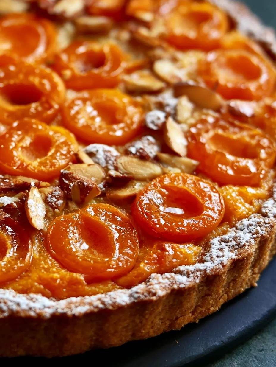 Aprikosen- Frangipane-Tarte
