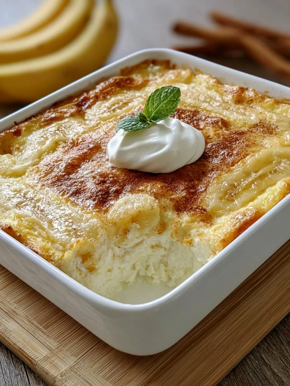 Bananenauflauf
