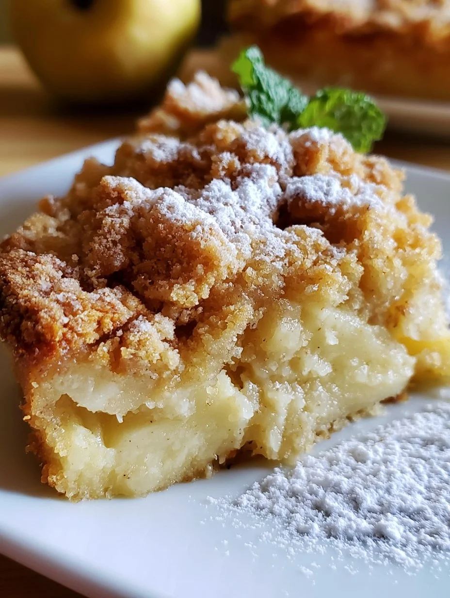 Birnenkuchen mit Streusel