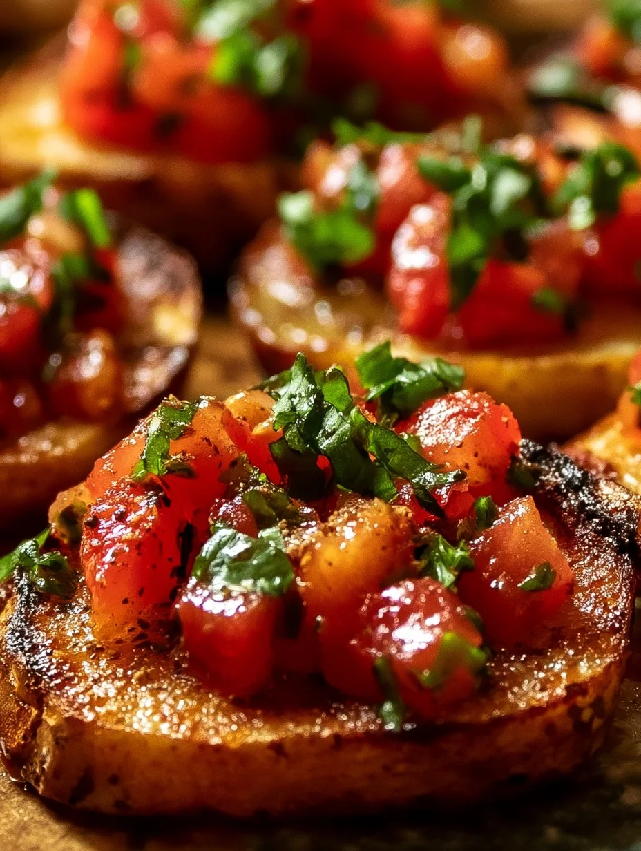 Bruschetta-Kartoffeln