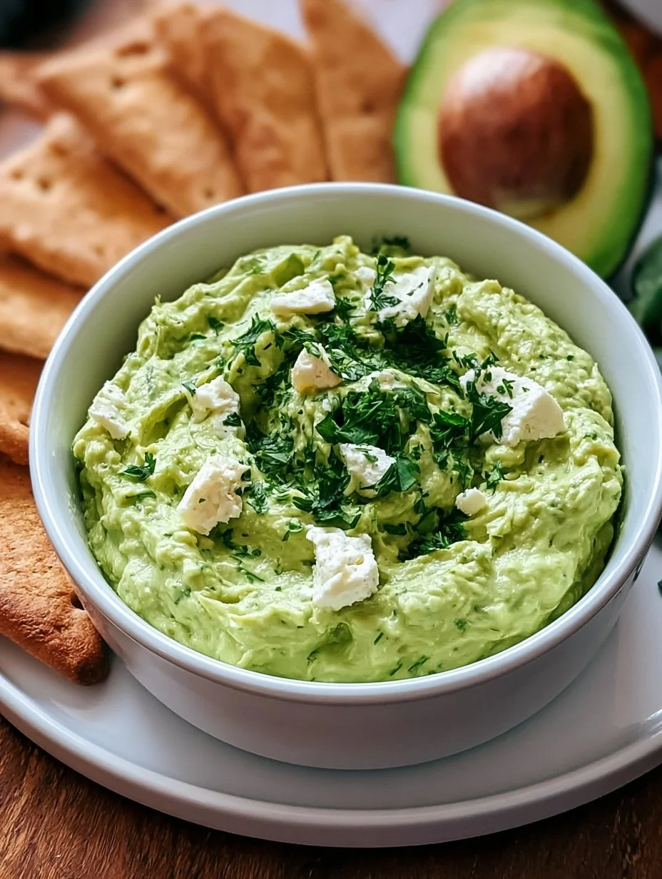 Cremiger Feta- Avocado-Dip