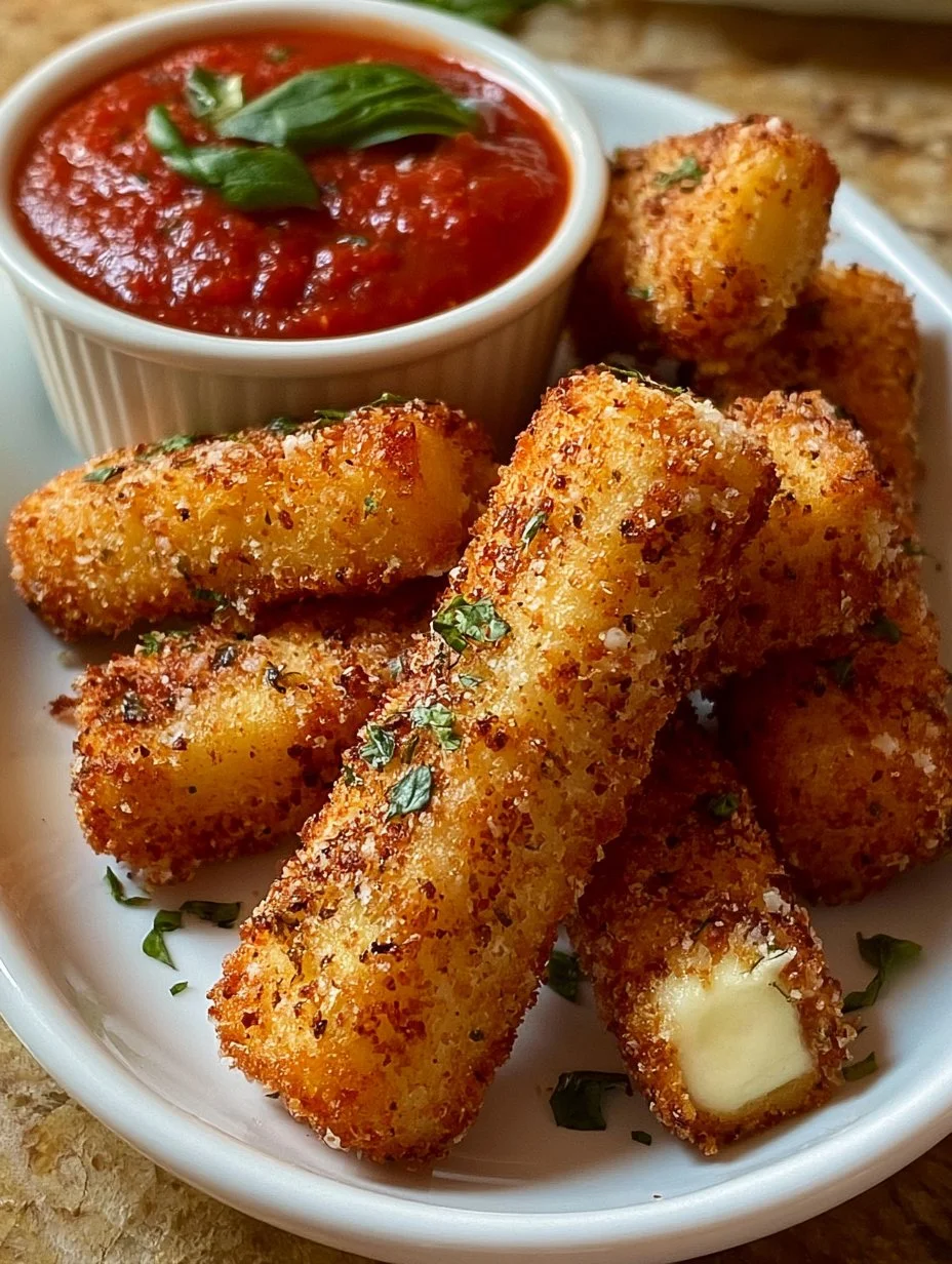 Gebackene Käse-Sticks