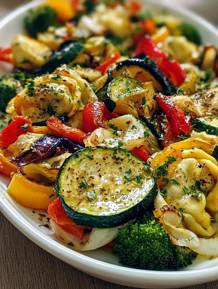 Leckere Gemüse Maultaschenpfanne mit frischem Gemüse und Gewürzen