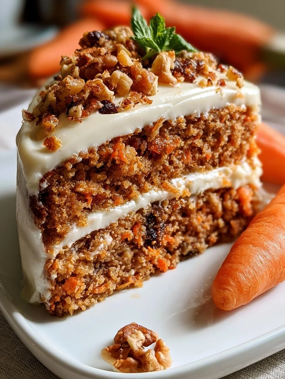 Gesunder Karottenkuchen: Leicht &amp; cremig mit griechischem Joghurt