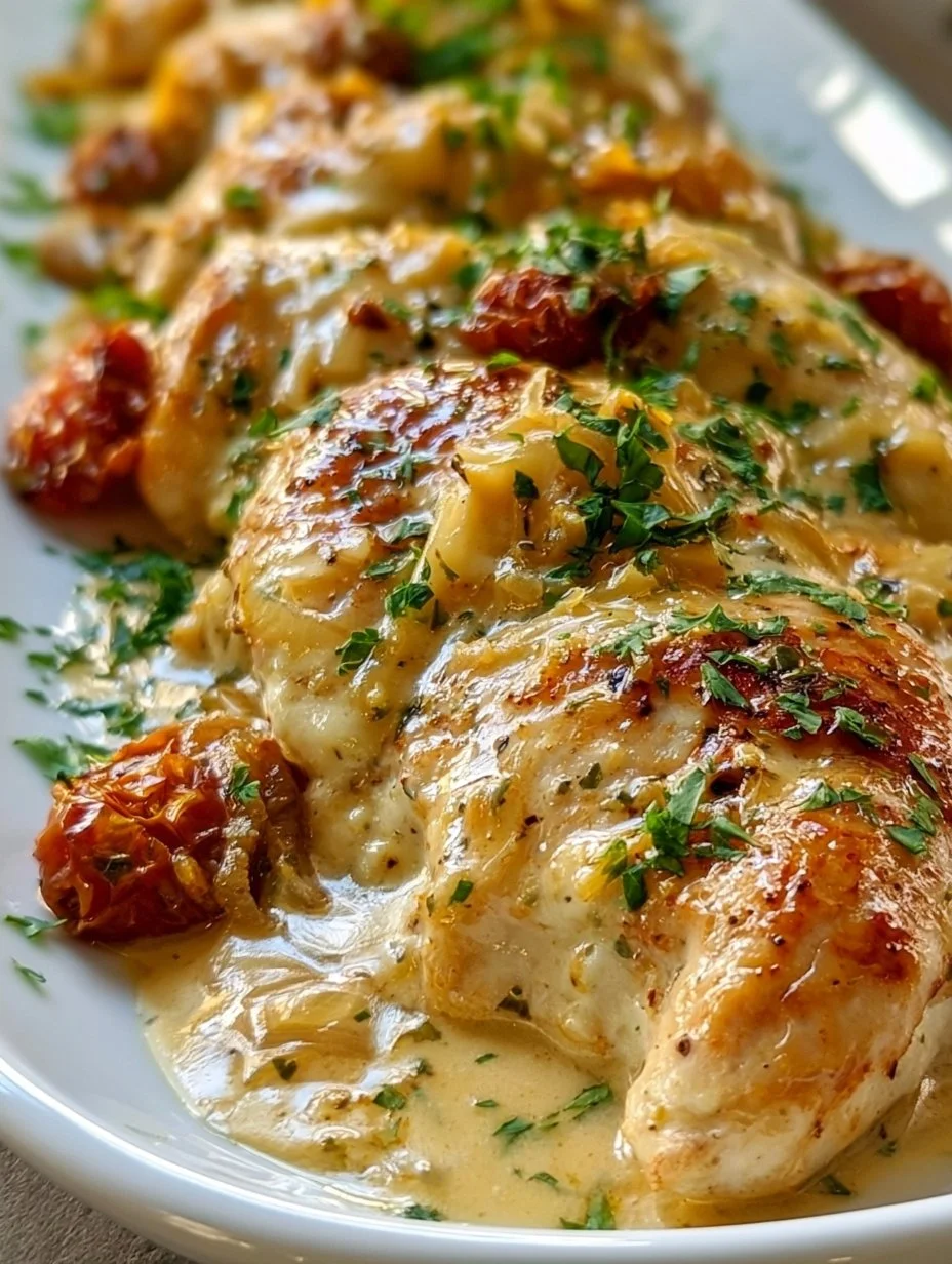 Hähnchenfilet in Frischkäse-Parmesan-Sauce: Ein Genuss!