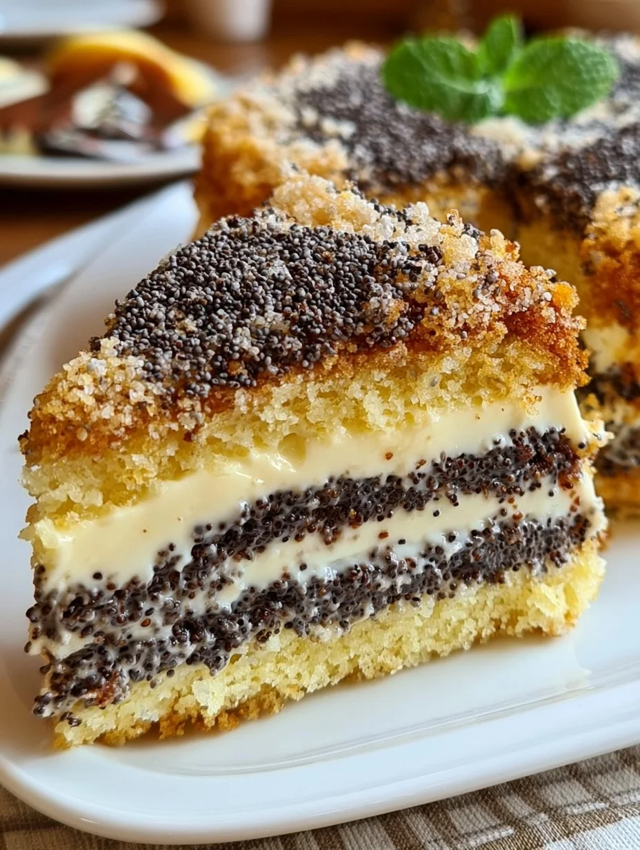 Mohnkuchen Rezept mit saftigem Teig und aromatischem Mohn
