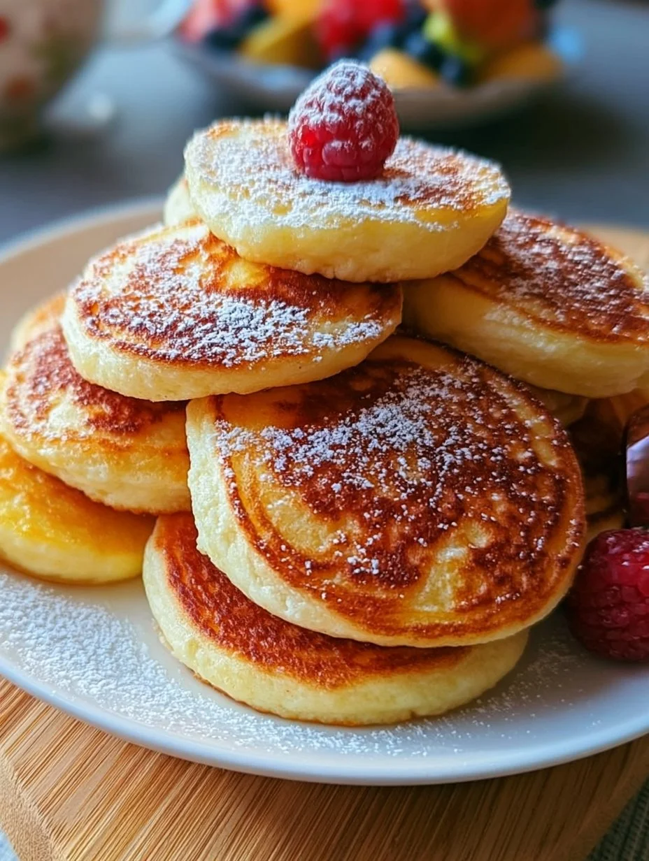 Quarktaler mit Grieß