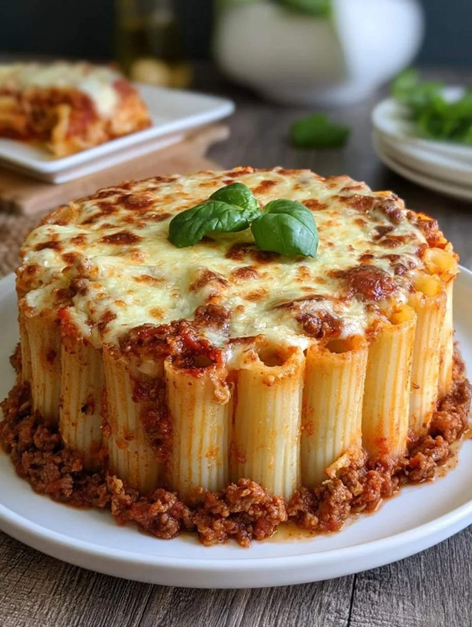 Rigatoni-Kuchen