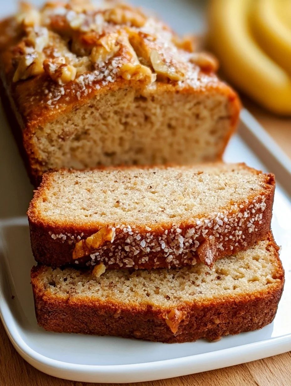 Saftiges Low Carb Bananenbrot mit Mandelmehl – Back dich glücklich!