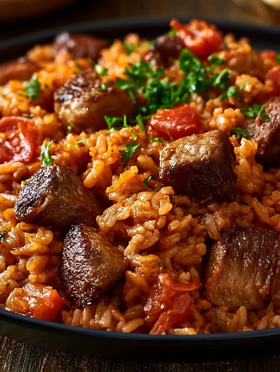 Serbisches Reisfleisch