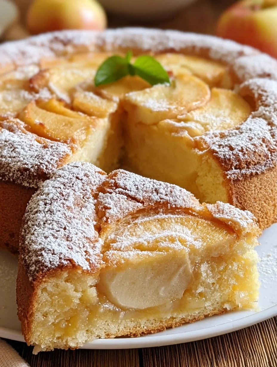 Apfelmuskuchen Rezept